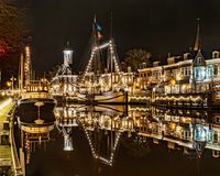 Dokkum-7-grachten at night